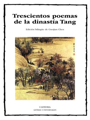cover image of Trescientos poemas de la dinastía Tang